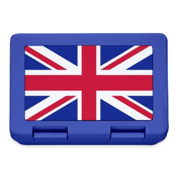 United Kingdom Flag (Union Jack) - Lunchbox - royal blue - Front