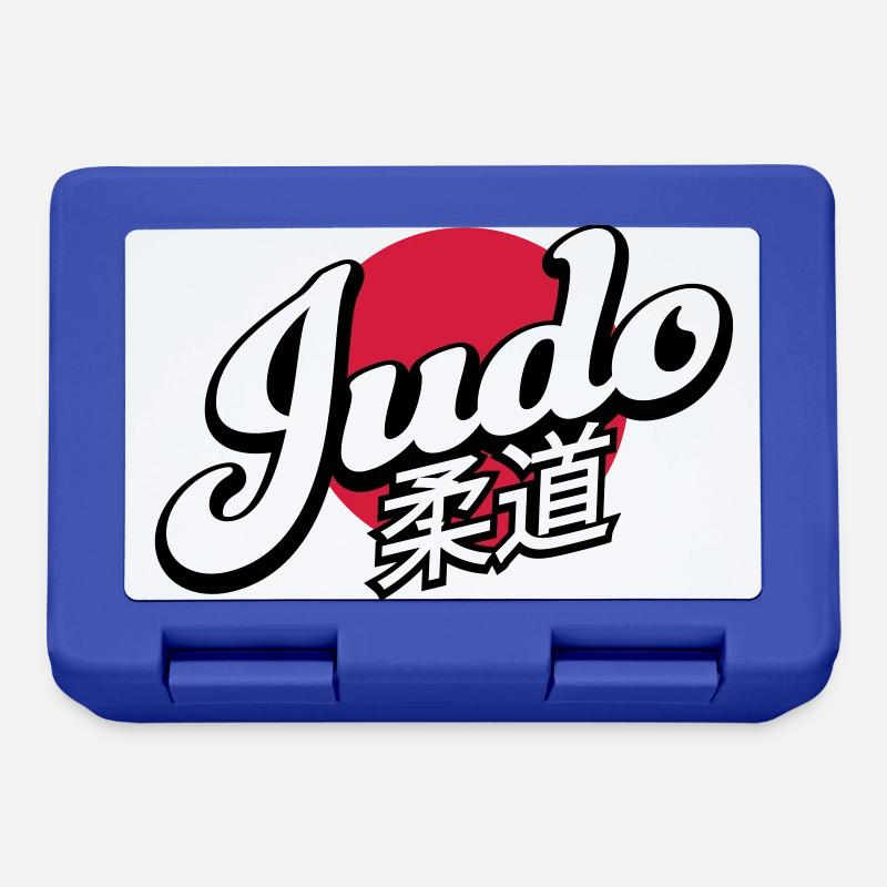 judo - Boîte à goûter - bleu royal