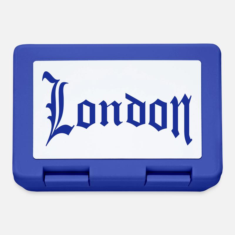 Londres - Boîte à goûter - bleu royal