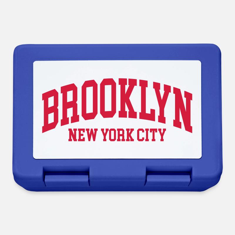 Brooklyn - Boîte à goûter - bleu royal
