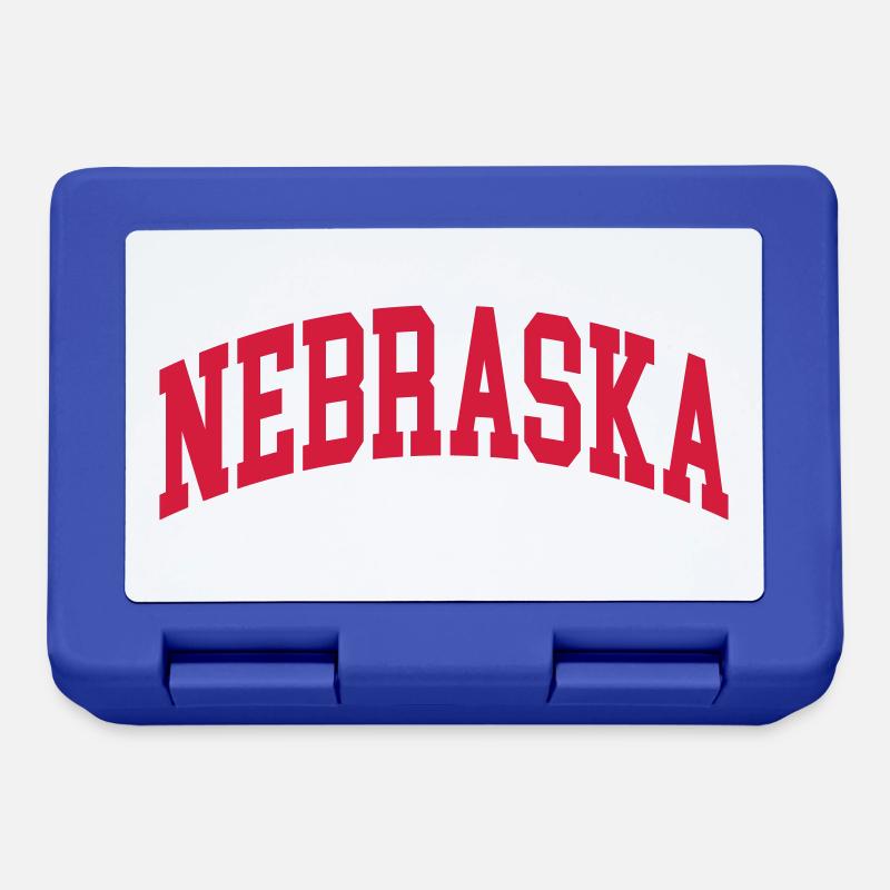 Nebraska - Boîte à goûter - bleu royal