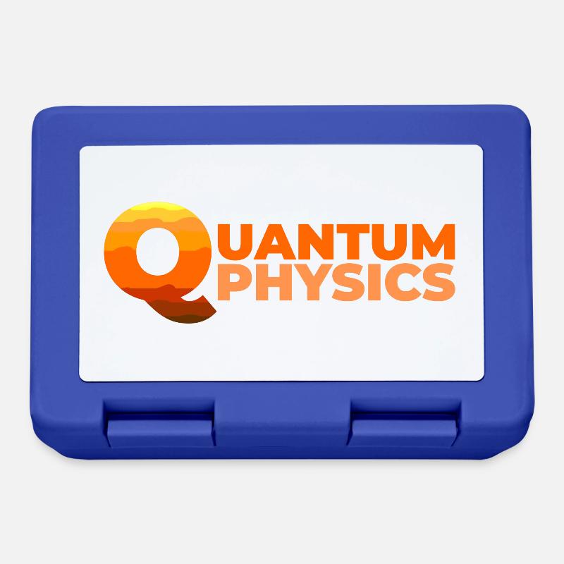 Quantum Physics - Lunchbox - royal blue
