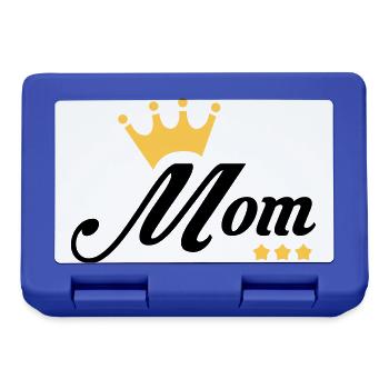 Mum / Mom / Baby / Mummy / Mother's day / Birth - Lunchbox - royal blue - Front
