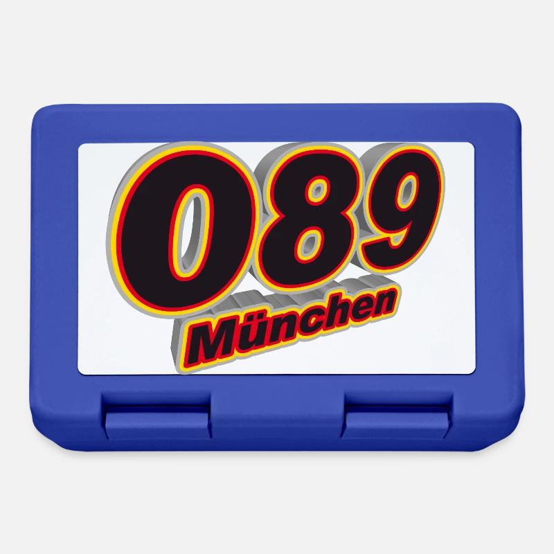 089 Muenchen - Brotdose - Royalblau