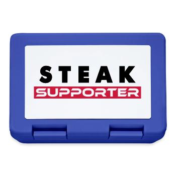 Steak Fan - Brotdose - Royalblau - Vorne