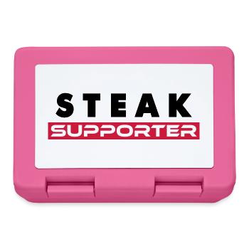 Steak Fan - Brotdose - Pink - Vorne