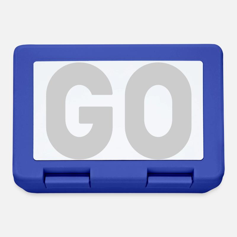 GO - Brotdose - Royalblau