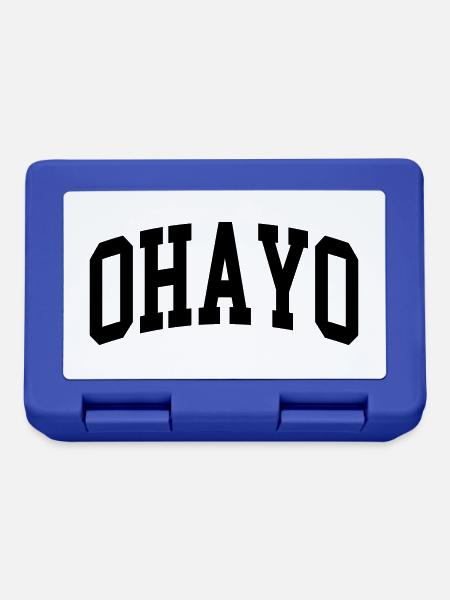 Ohayo - Brotdose - Royalblau