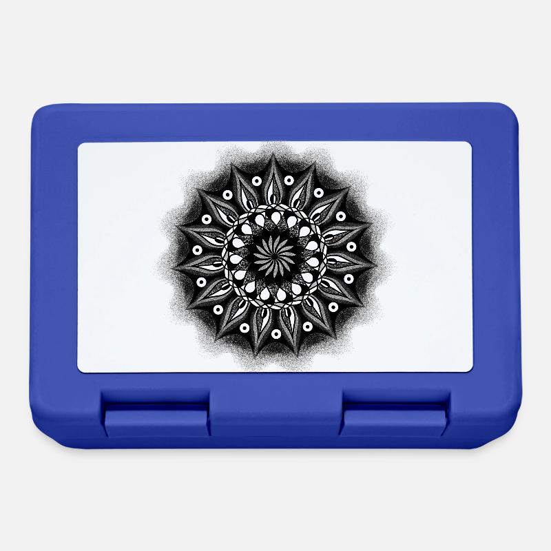 Mandala - Lunchbox - royal blue