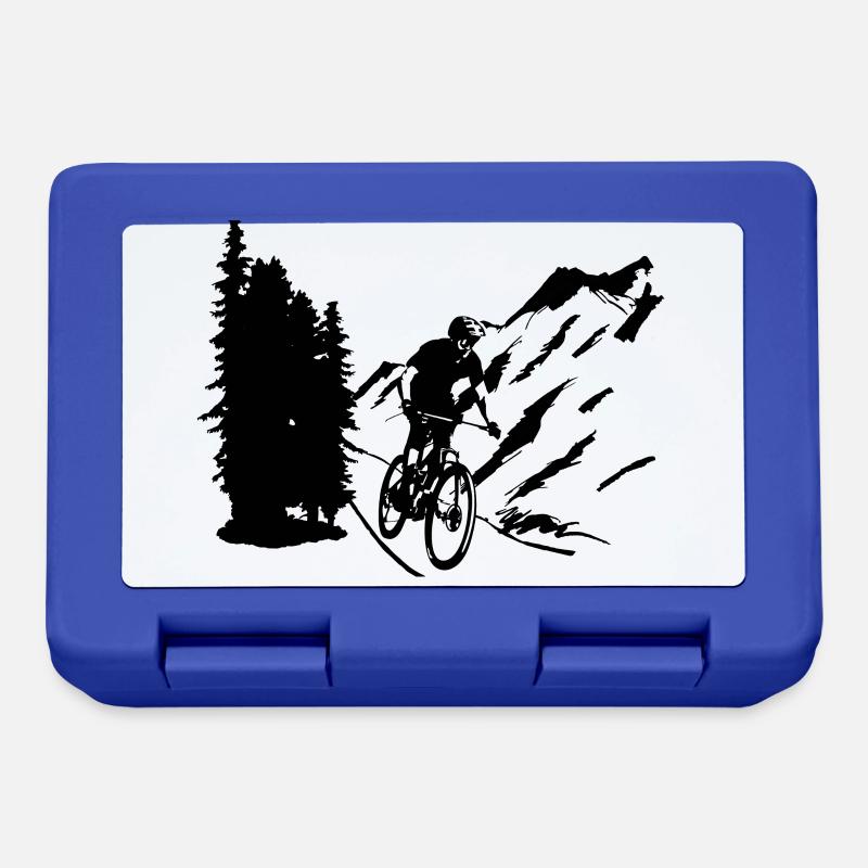 VTT, VTT, VTT - Boîte à goûter - bleu royal