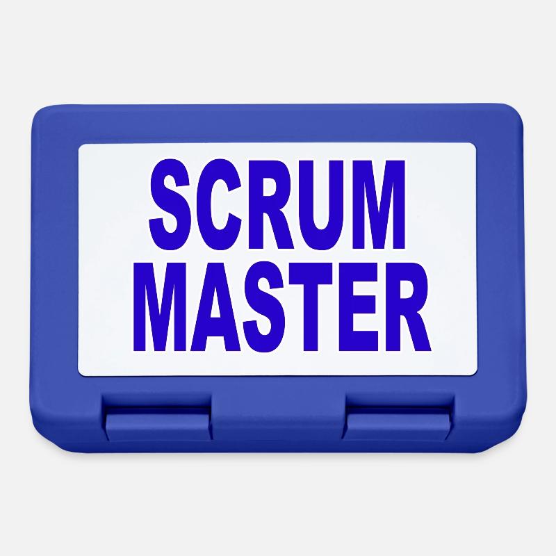 Agile - Scrum Master - Lunchbox - royal blue
