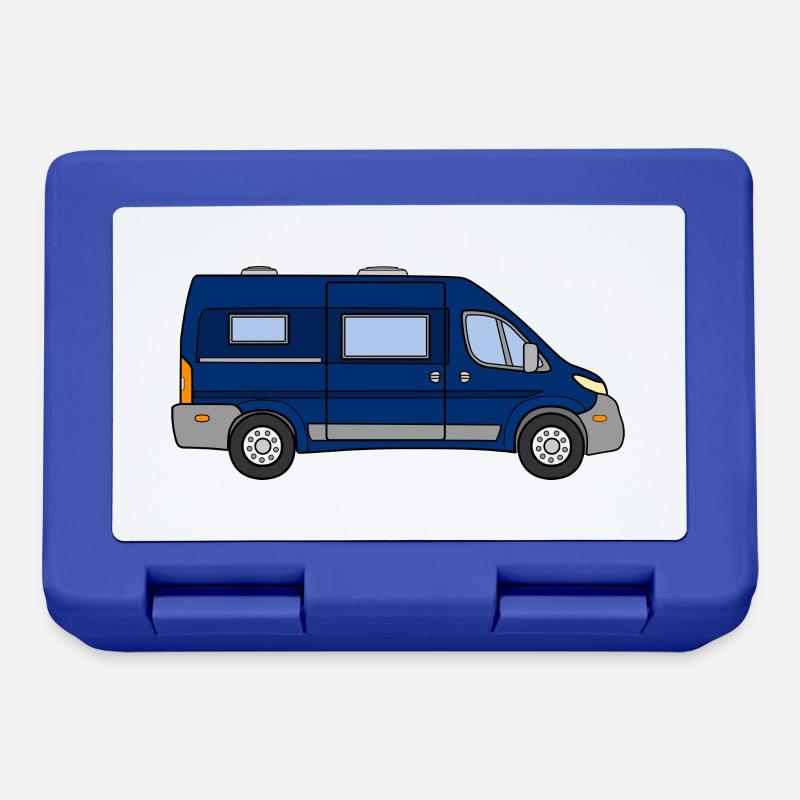 Camper VAN / Van BLUE - Lunchbox - royal blue