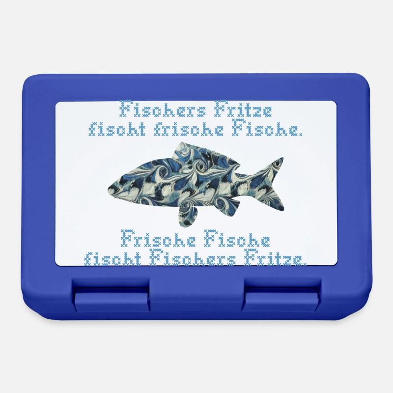 fischers fritze e 107 - Brotdose - Royalblau