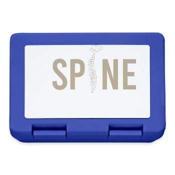 Physiotherapie - Brotdose - Royalblau - Vorne
