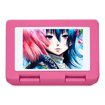 Japan Mädchen Girl Anime - Lunchbox - pink - Front