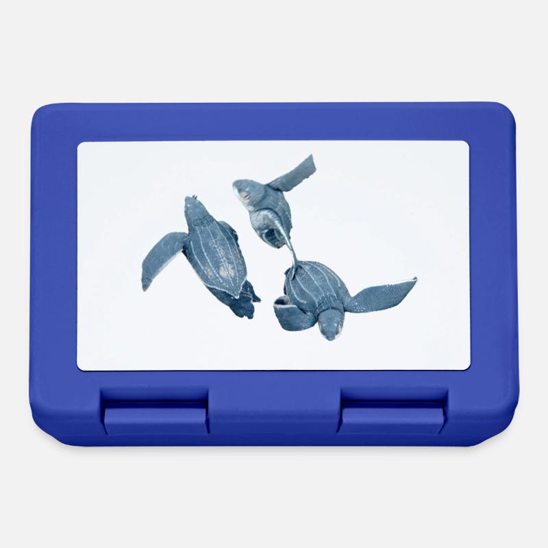 leatherback turtle 2 - Lunchbox - royal blue