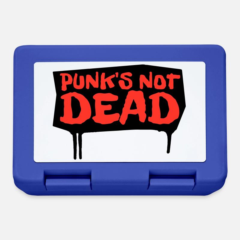 punks not dead | red-edition - Brotdose - Royalblau