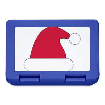 Bonnet de Noel, bonnet de Noel - Boîte à goûter - bleu royal - Devant