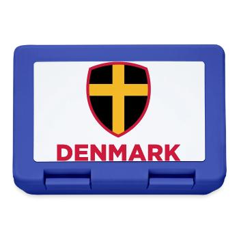 National flag of Denmark - Lunchbox - royal blue - Front