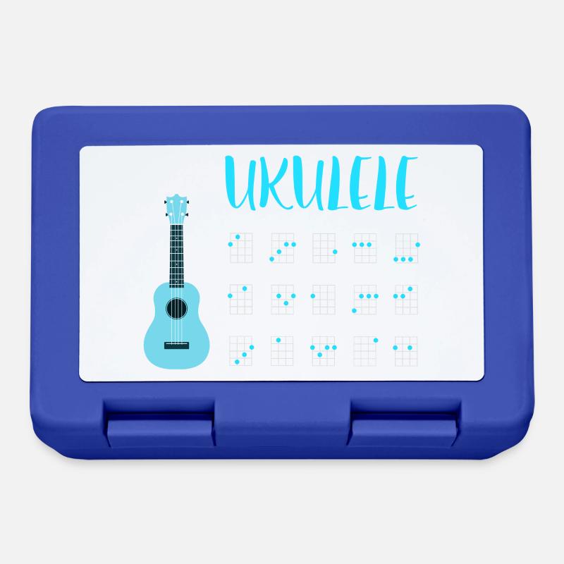 ÉCOULE D'UKULELE - Boîte à goûter - bleu royal