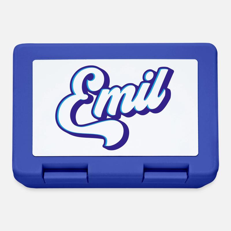 Emil | Farben änderbar - Brotdose - Royalblau