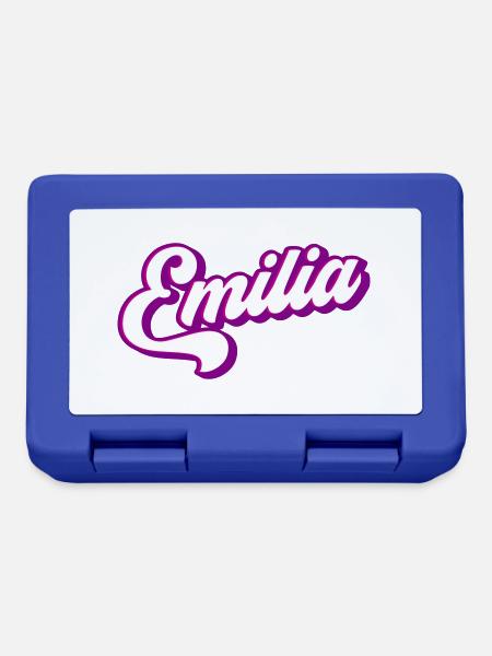 Emilia | Farben änderbar - Brotdose - Royalblau