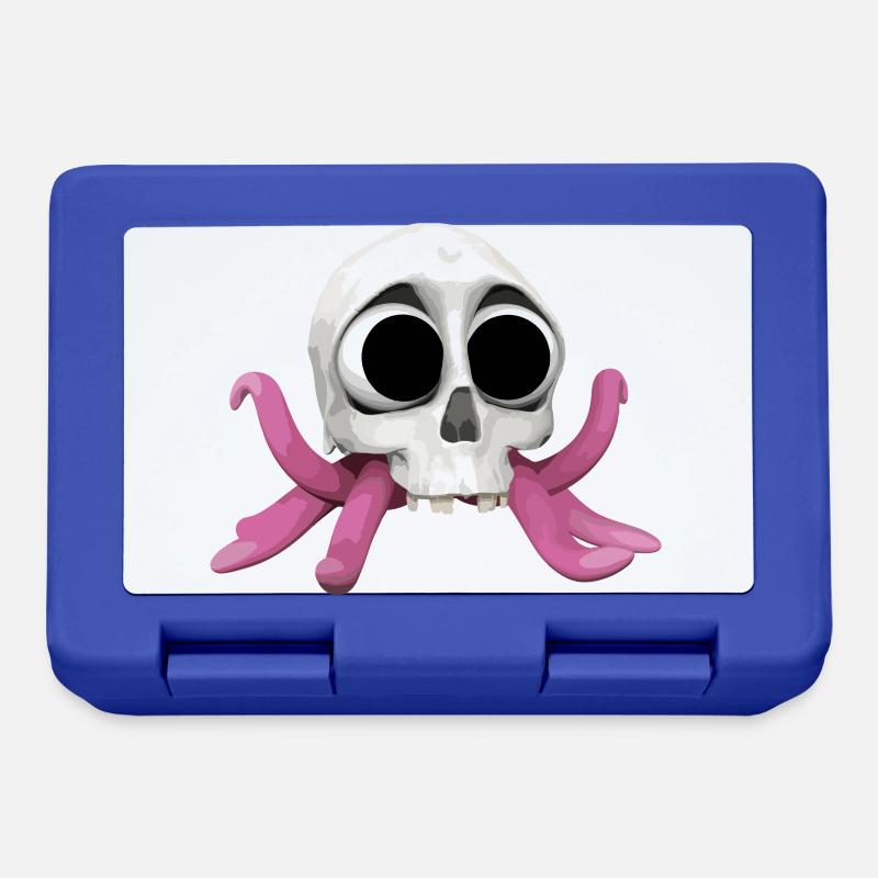 SkullyMops - Boîte à goûter - bleu royal