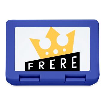 Frère Frangin Frere Naissance Bébé Frérot - Boîte à goûter - bleu royal - Devant