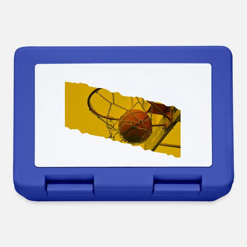 Basketteur Basketteur Basketteur Dunking Sport Player - Boîte à goûter - bleu royal