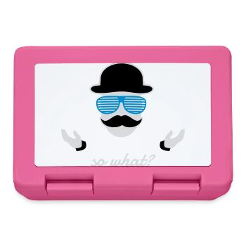 so what Sir - Brotdose - Pink - Vorne