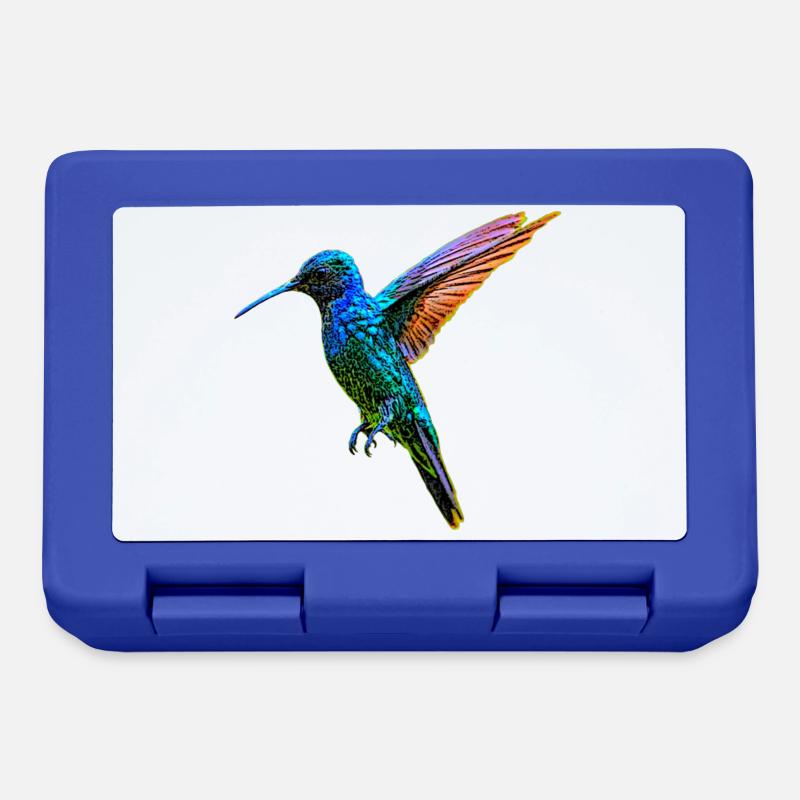 Colibri - Boîte à goûter - bleu royal