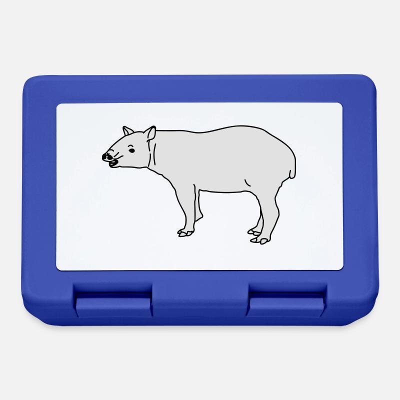 Tapir - Lunchbox - royal blue