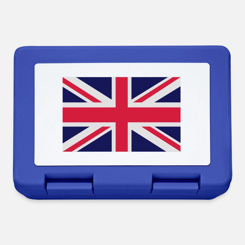 Drapeau britannique - Boîte à goûter - bleu royal