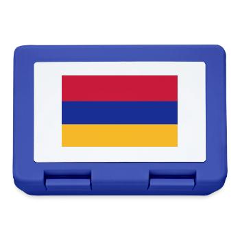 Flag Armenia - drapeau Arménie - flagge Armenien - - Boîte à goûter - bleu royal - Devant