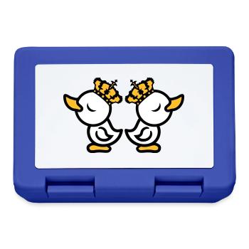 insulted quarrel despite 2 enemies friends vain ko - Lunchbox - royal blue - Front