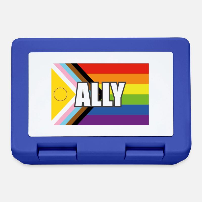 Ally Intersex Inclusive Pride Progress Drapeau de la Fierté - Boîte à goûter - bleu royal