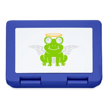 Halo d’aile de grenouille d’ange - Boîte à goûter - bleu royal - Devant