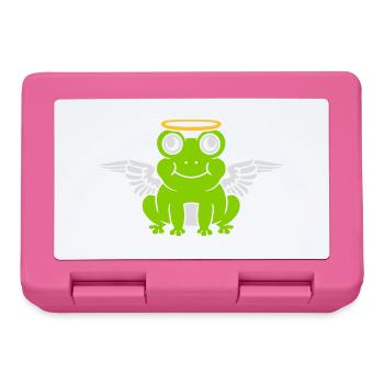 Angel Frog Wing Halo - Lunchbox - pink - Front