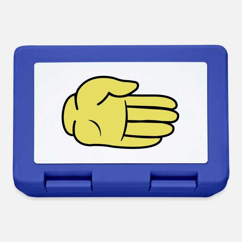 Hand Comic - Brotdose - Royalblau