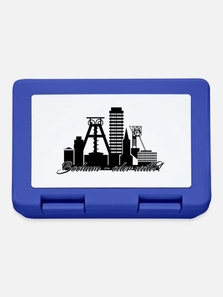 Bochum // Illustration - Brotdose - Royalblau