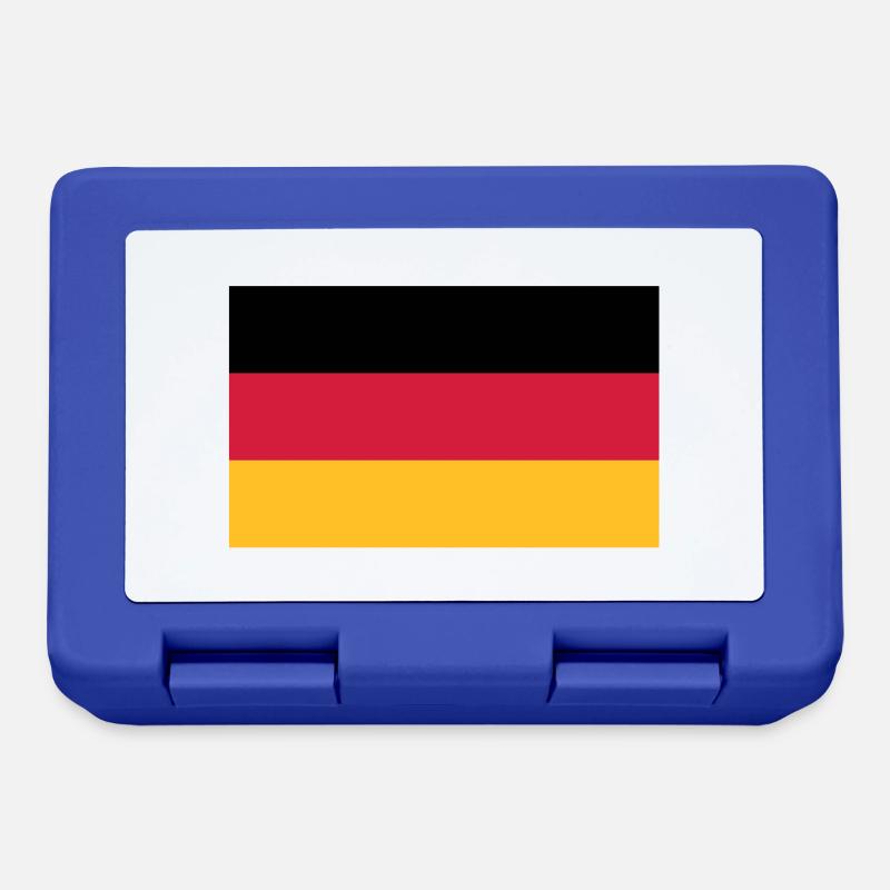 flag_german - Brotdose - Royalblau