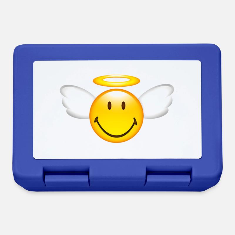 Smiley Glossy Angel - Boîte à goûter - bleu royal