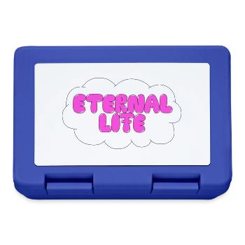 Eternal Life - Lunchbox - royal blue - Front