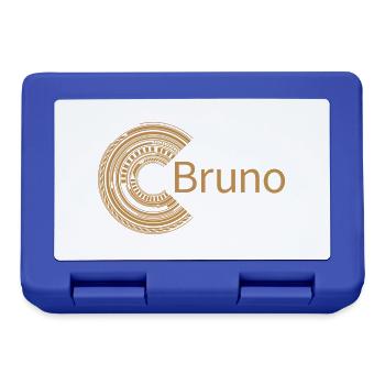 Für Bruno - Brotdose - Royalblau - Vorne