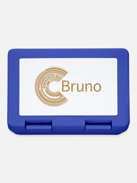 Für Bruno - Brotdose - Royalblau