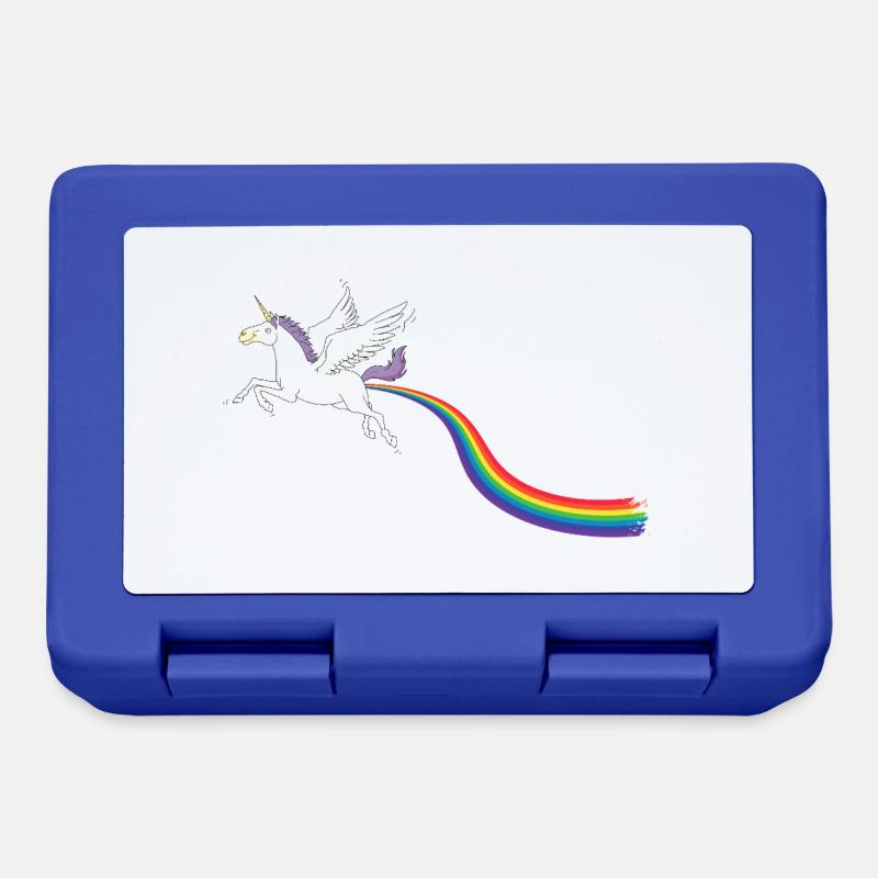 REGENBOGEN-ANTRIEB - Brotdose - Royalblau