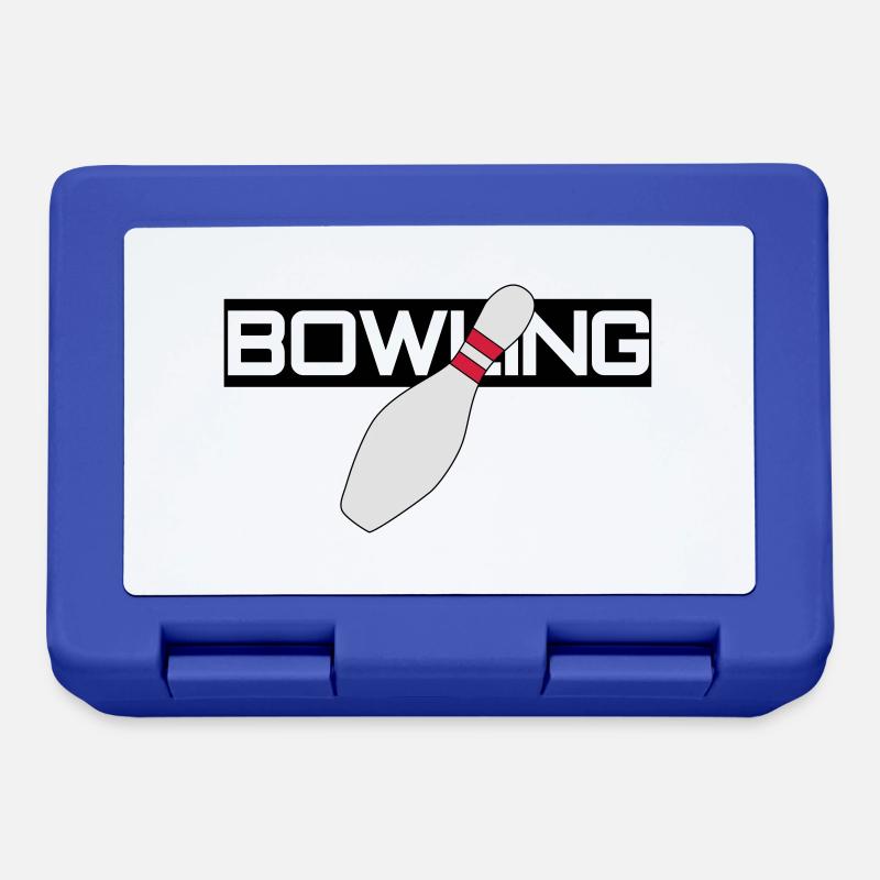 Bowling - Brotdose - Royalblau