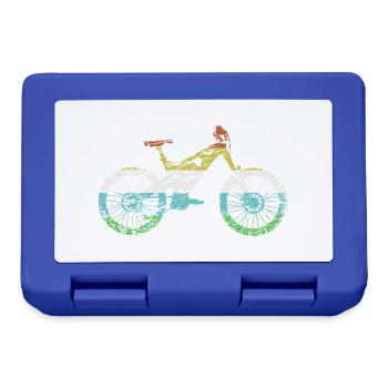 mountainbike - Brotdose - Royalblau - Vorne