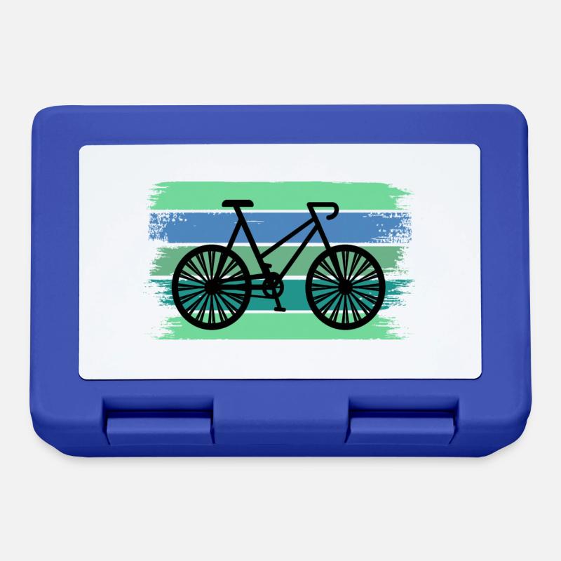 Vélo vélo - Boîte à goûter - bleu royal