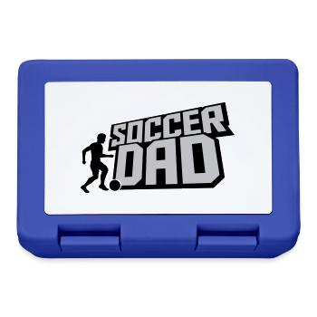 Ball Kicker Soccer Dad - Lunchbox - royal blue - Front